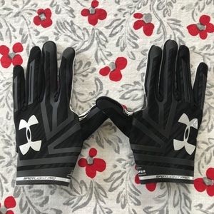 UA Football gloves
